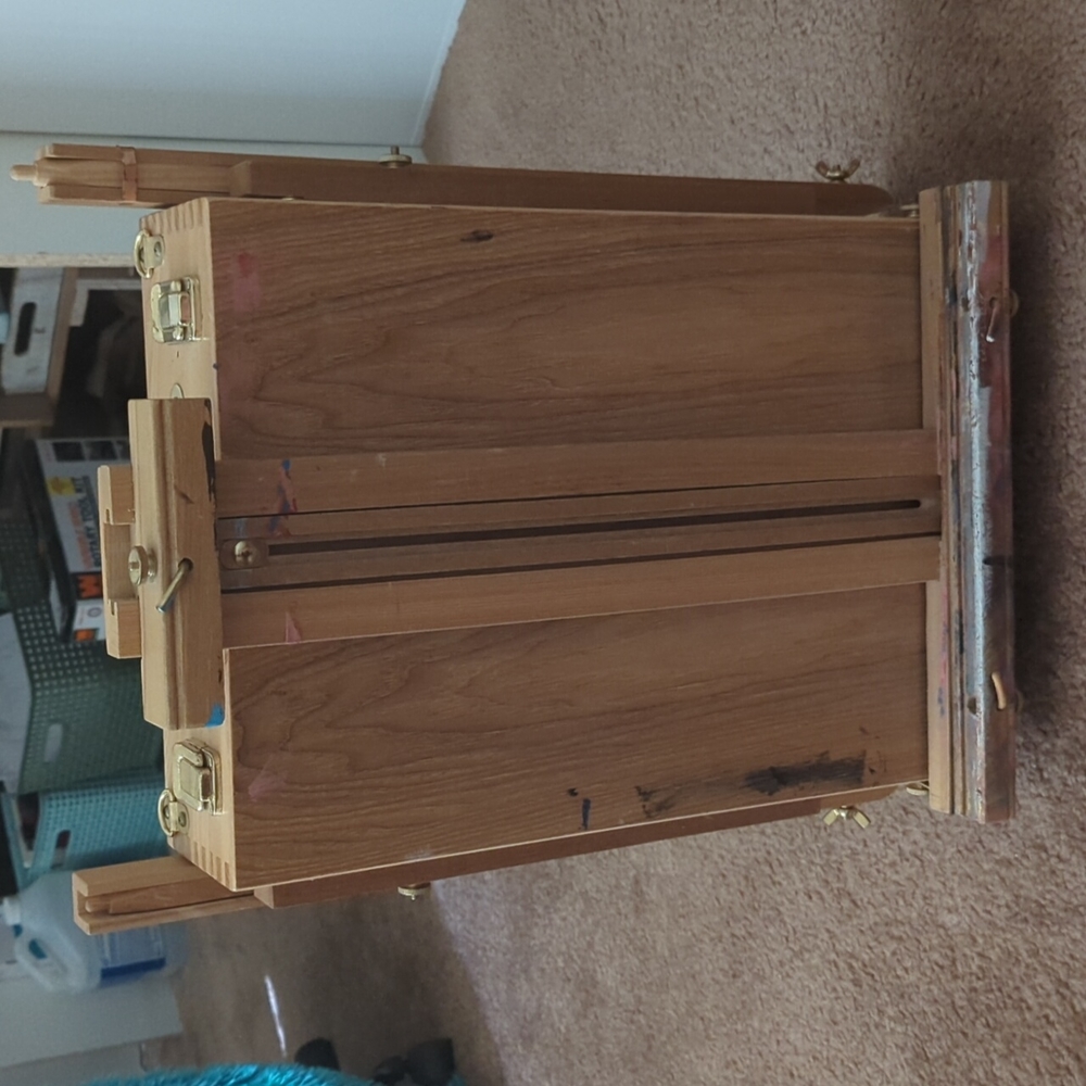 Collapsible art easel